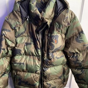 NWT Mens Polo Fatigue Puffer size M